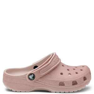Crocs Glitter Clogs For Kids Pink