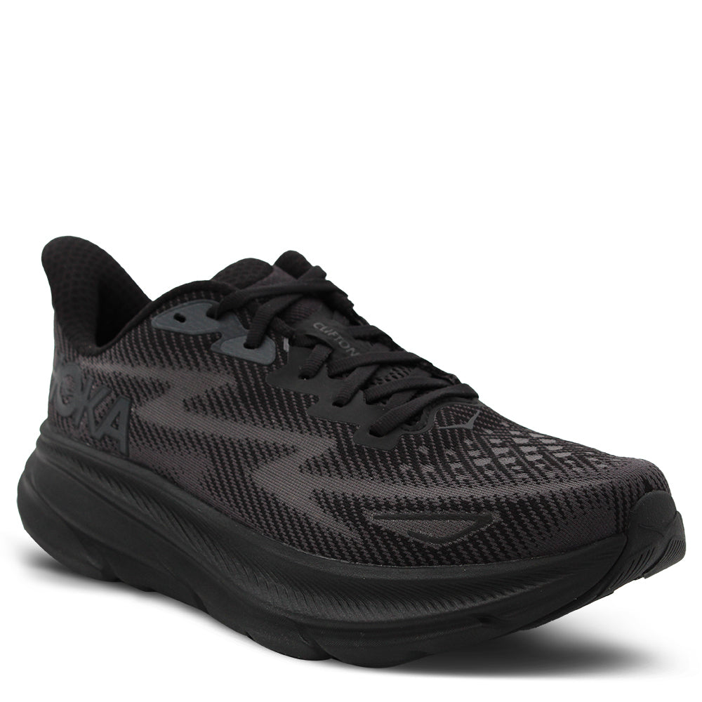 Hoka Clifton 9 Men's Running Shoes Black