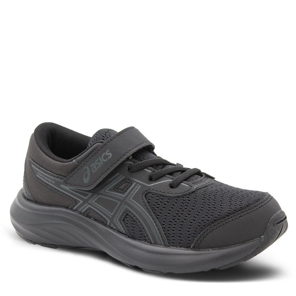 Asics Contend 9 PS Kids School Shoes Black