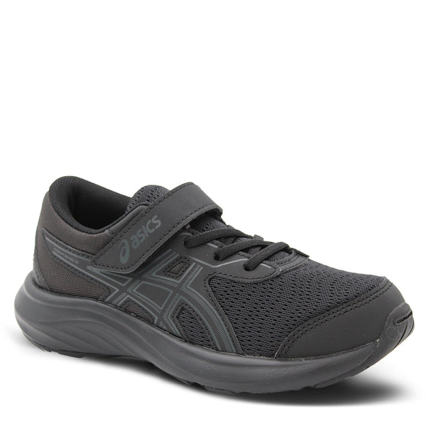 Asics Contend 9 PS Kids School Shoes Black