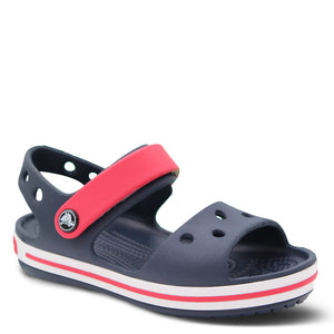 Crocs Crocband Kids Sandals Navy Red