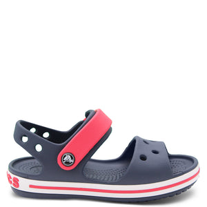 Crocs Crocband Kids Sandals Navy Red