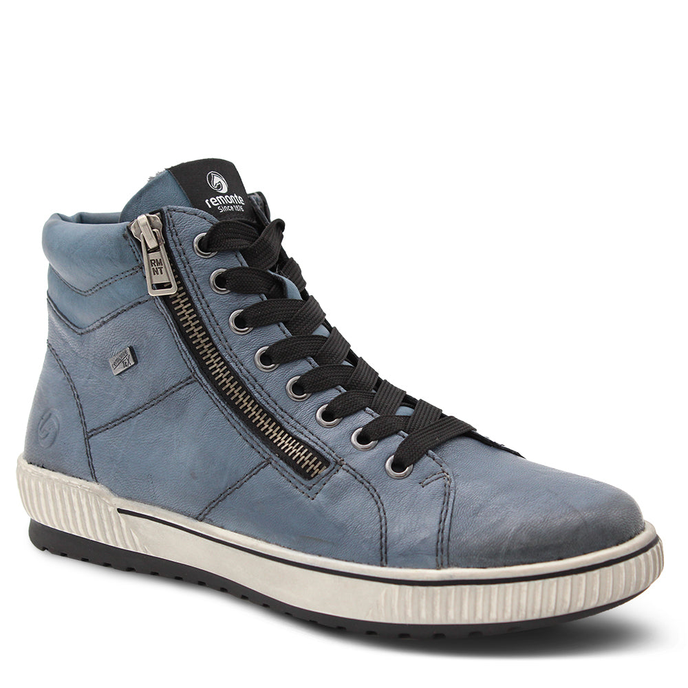 Remonte D0772 Women's Flat Boots Blue