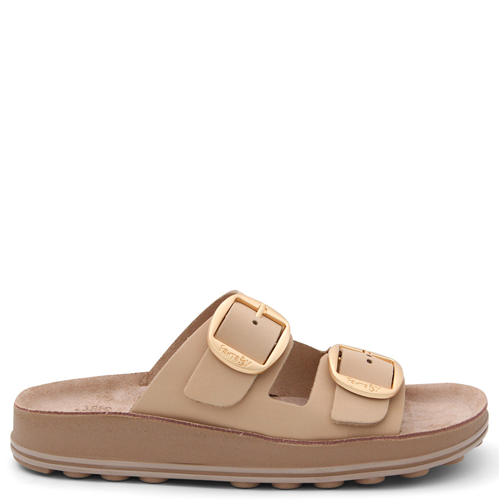Fantasy Despoina Womens Flat Slide Osis