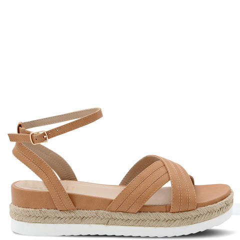 Verali Dezzie Women's Flat Sandal Tan