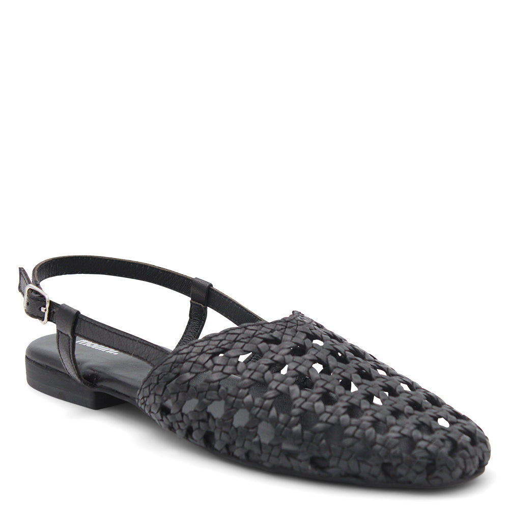 Mollini Drasa Woven slingback flats