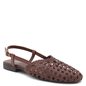 Mollini Drasa Woven slingback flats