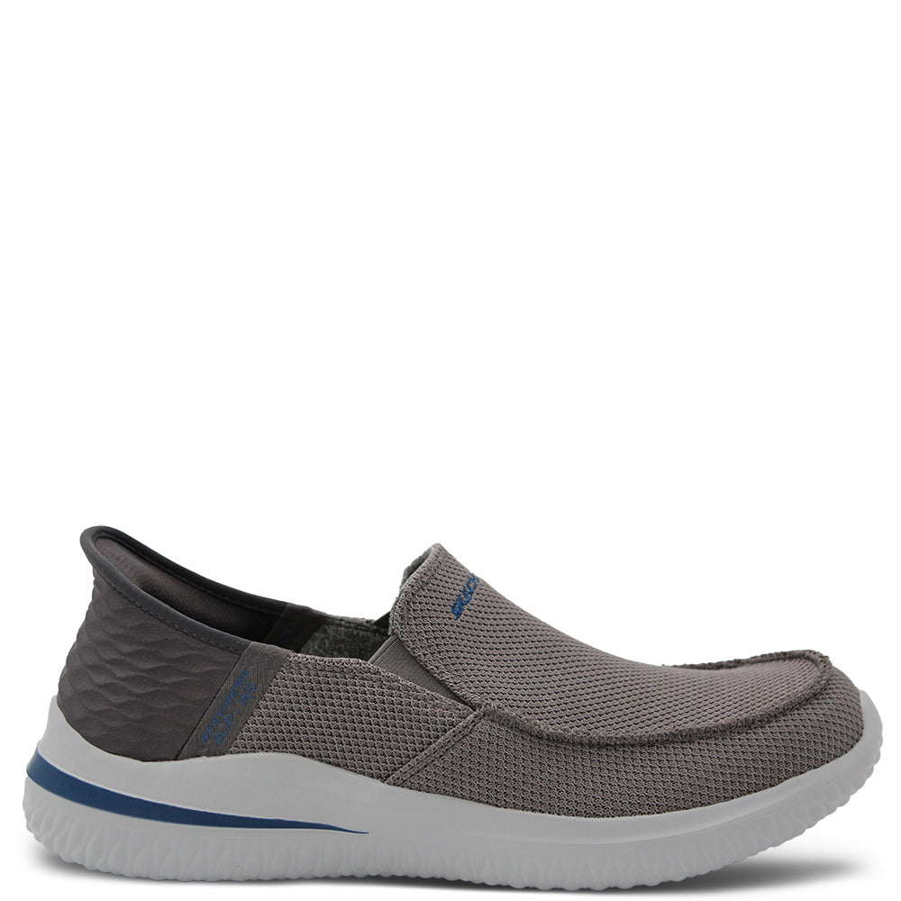 Skechers Delson 3.0 Cabrino Mens Slip On Sneakers