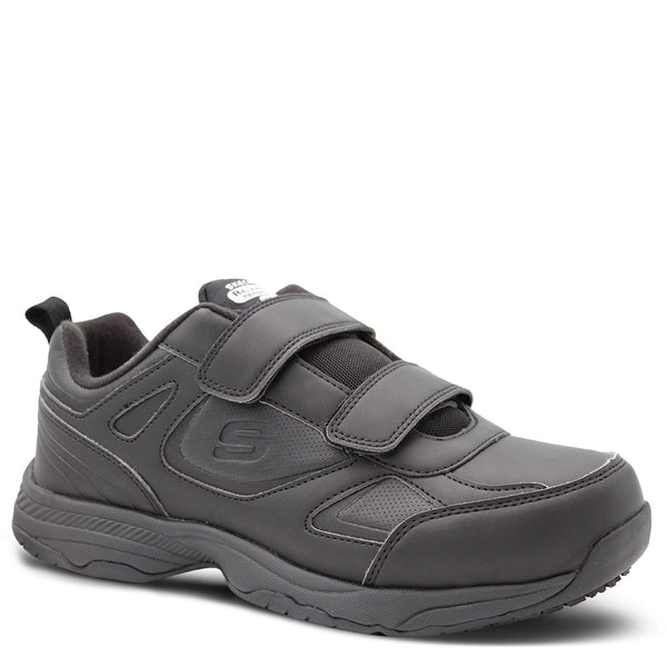 Skechers Dighton Roland Men's Work Shoes Wide Fitting Black