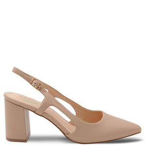 Verali Enrique Womens Block Heel Nude