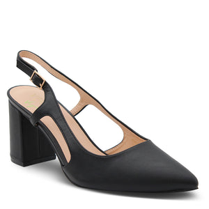 Verali Enrique Womens Block Heel Black