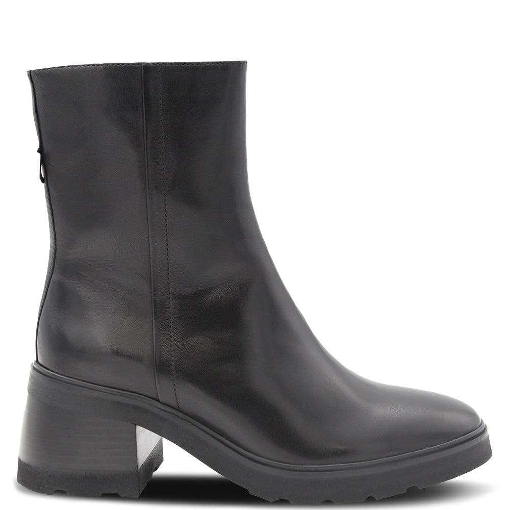 EOS Finley Womens Leather Ankle Boots