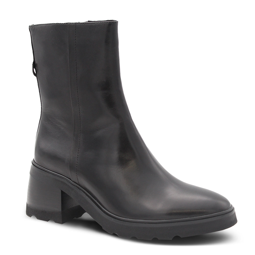 EOS Finley Womens Leather Ankle Boots