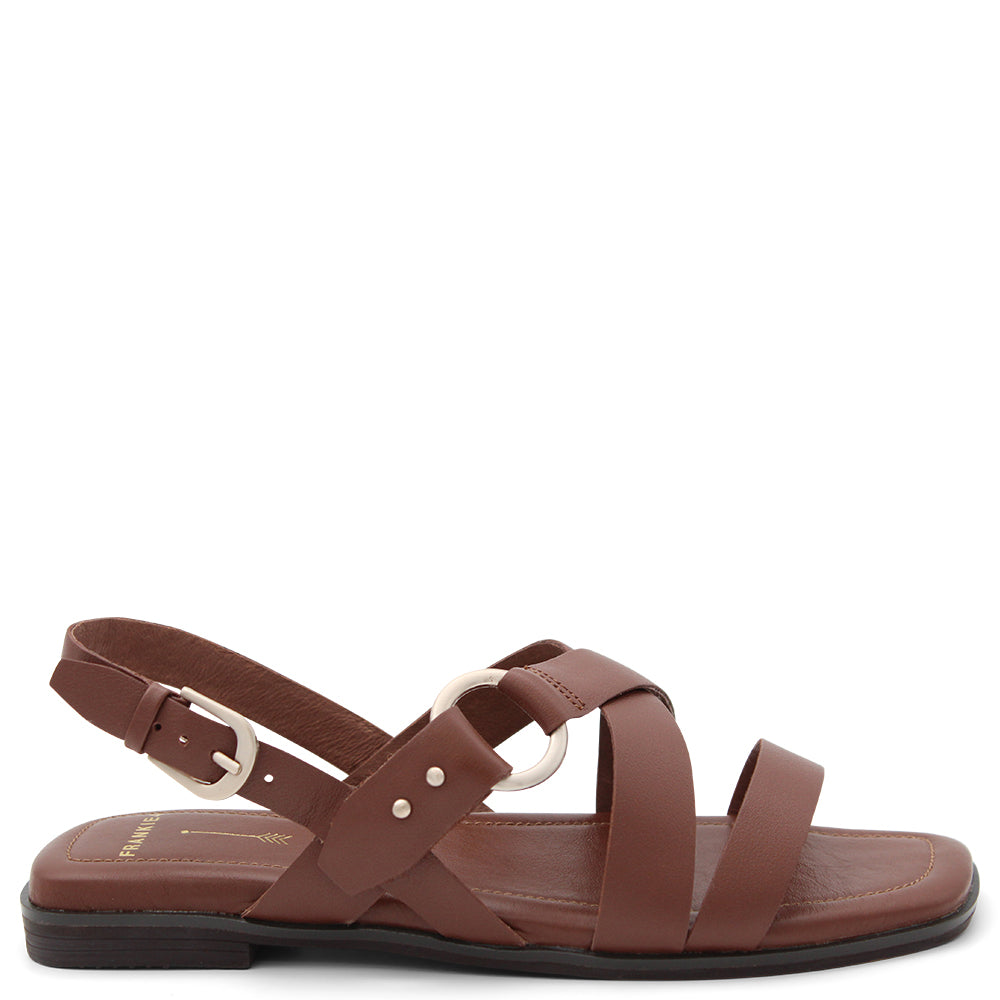 Frankie 4 Finn Deep Tan Womens Sandal