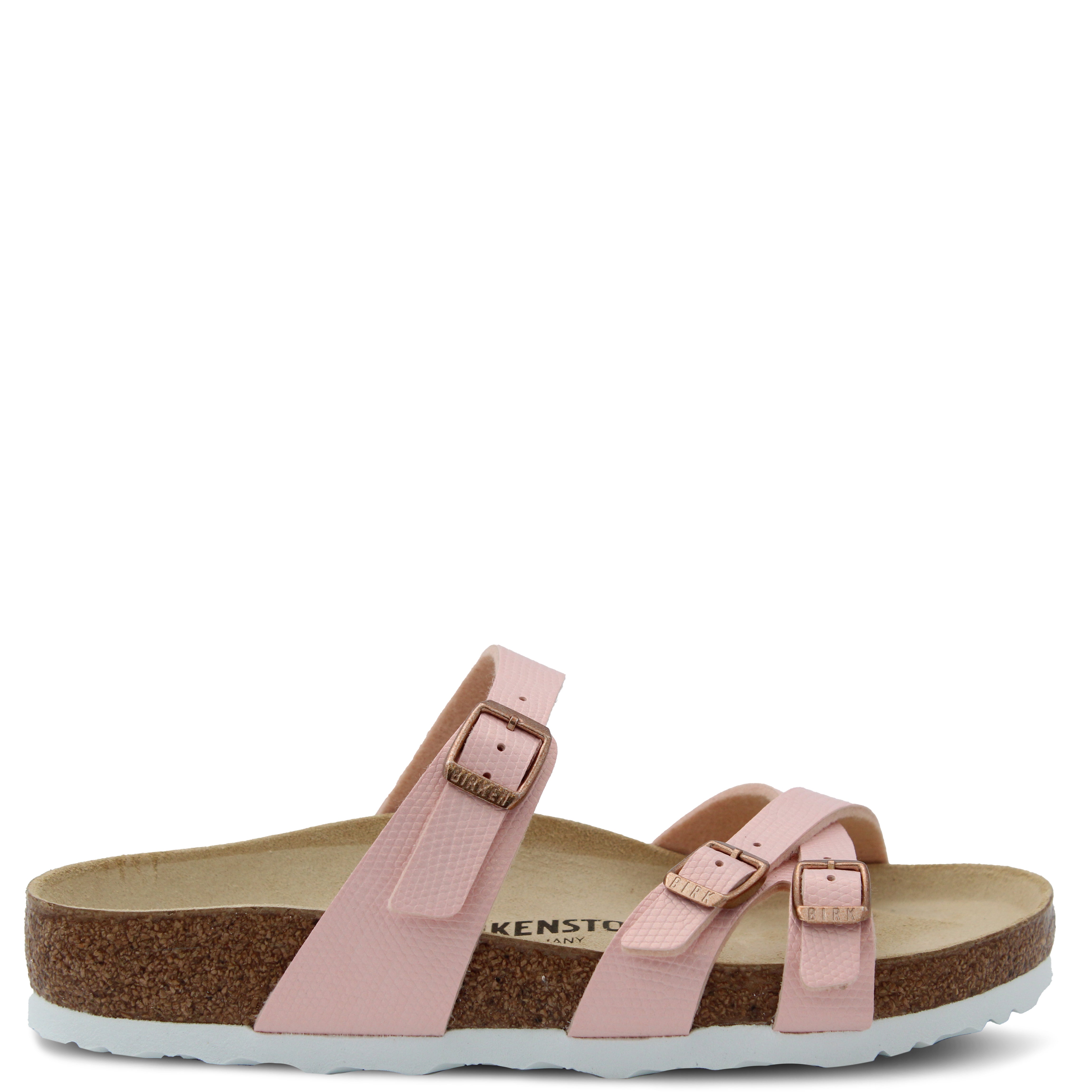 Birkenstock France Embossed Women's Sandals Light Rose