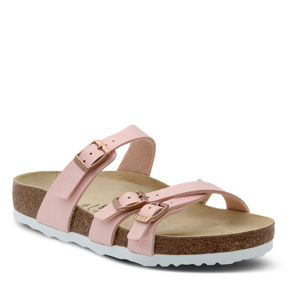 Birkenstock France Embossed Women's Sandals Light Rose