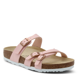 Birkenstock France Embossed Women's Sandals Light Rose