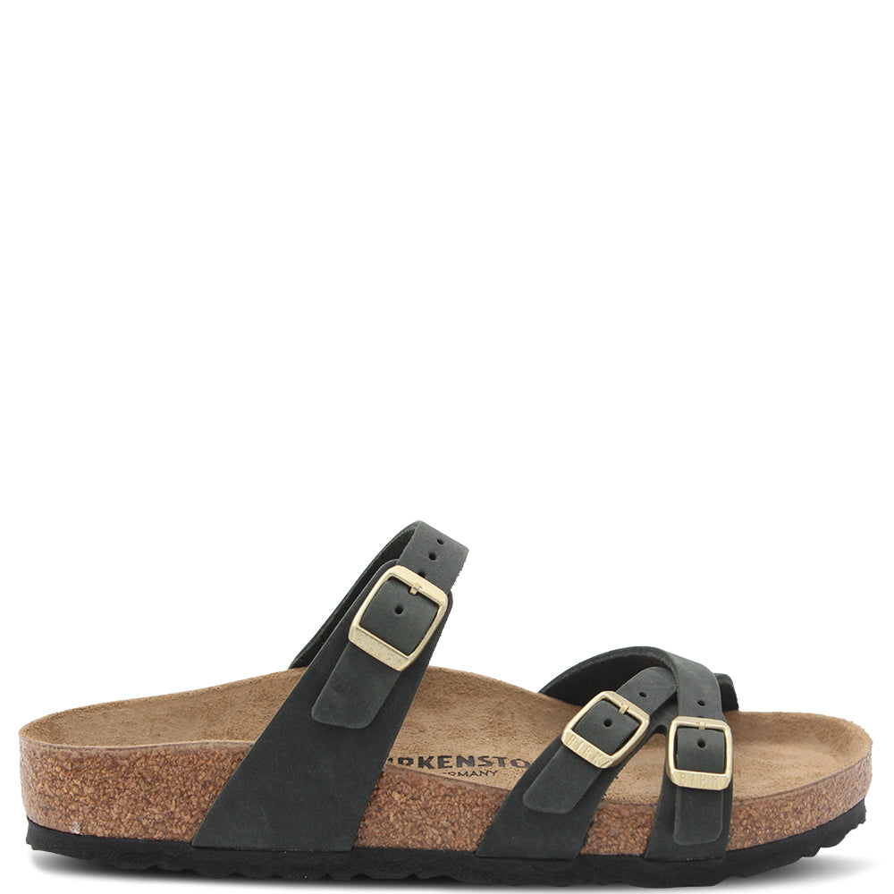 Birkenstock Franca Oiled Leather Slides