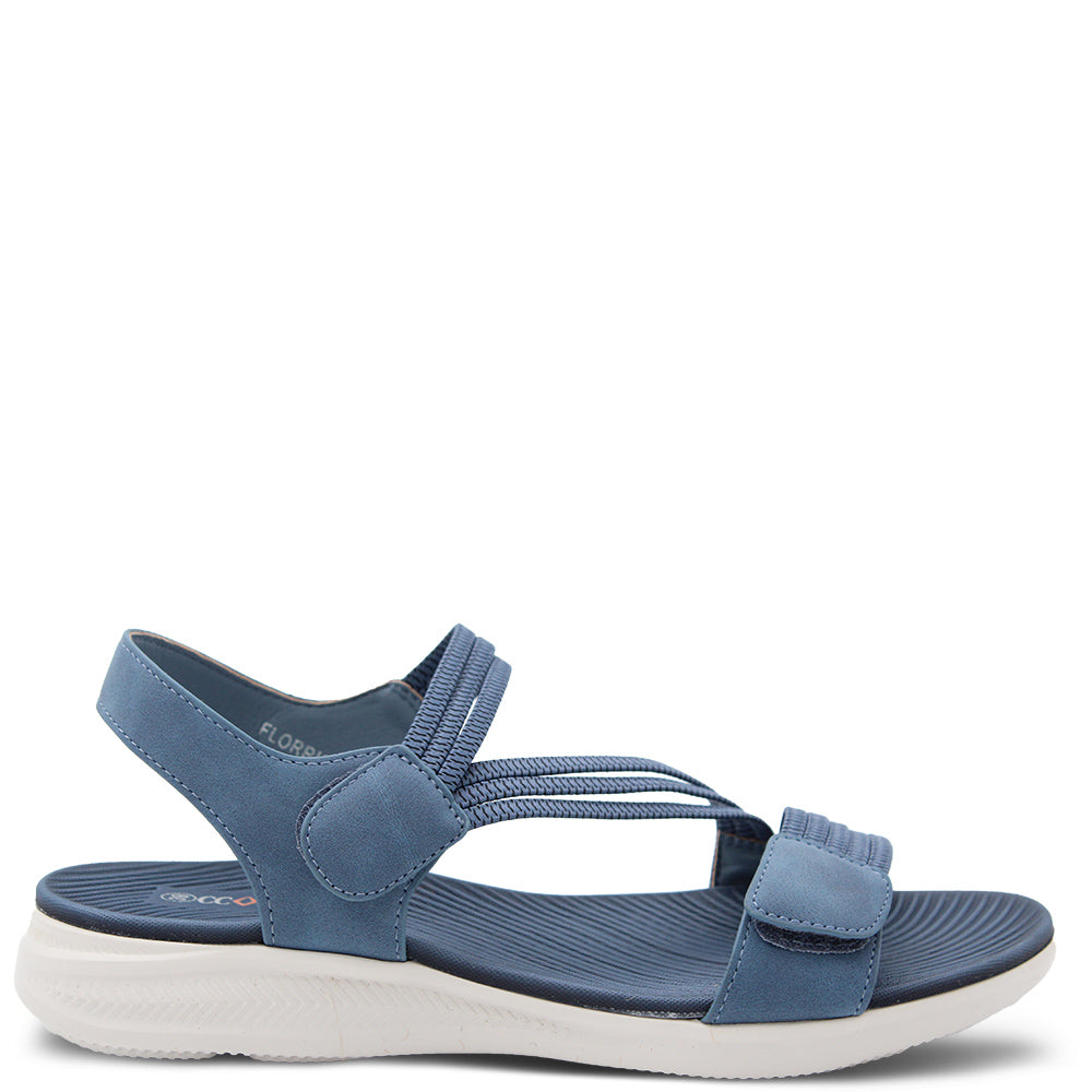 Cethrio Womens Summer Flats Sandals- with Pockets on Clearance