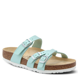 Birkenstock France Embossed Women's Sandals Surf Green