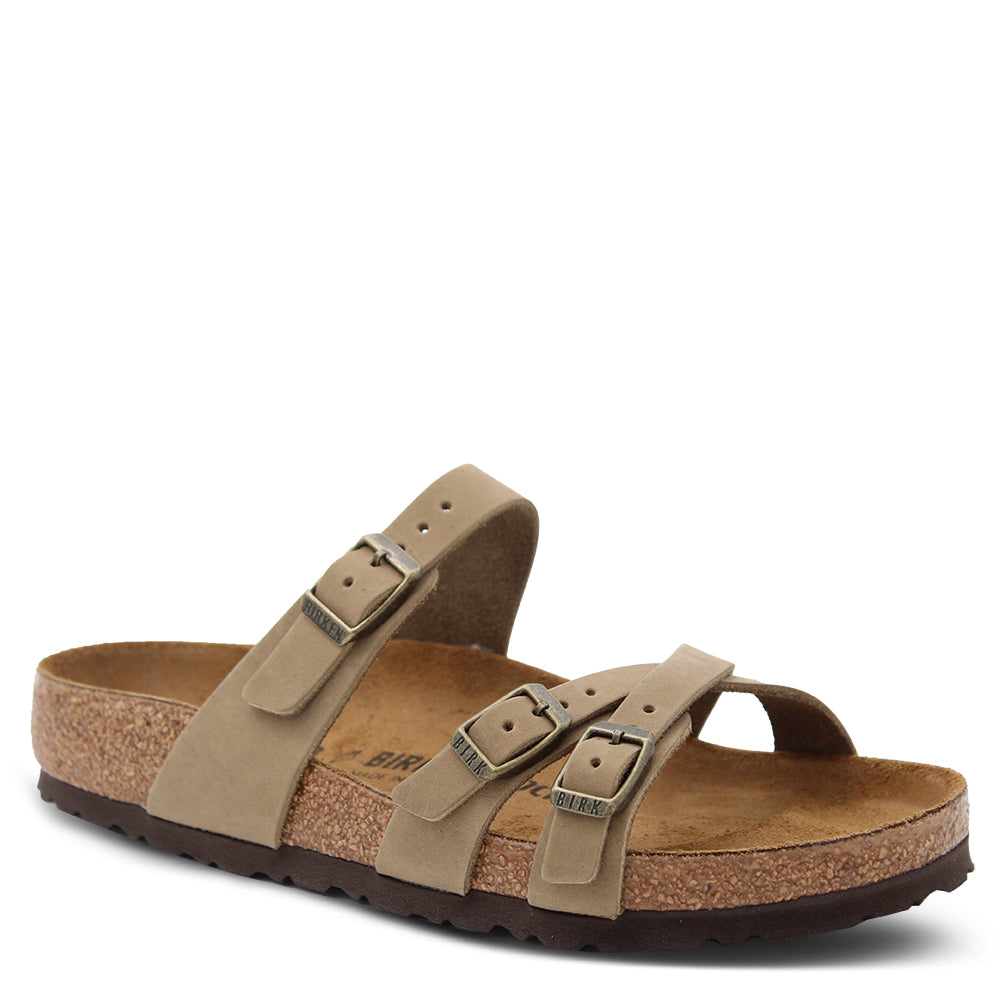 Birkenstock Franca Oiled Leather Slides