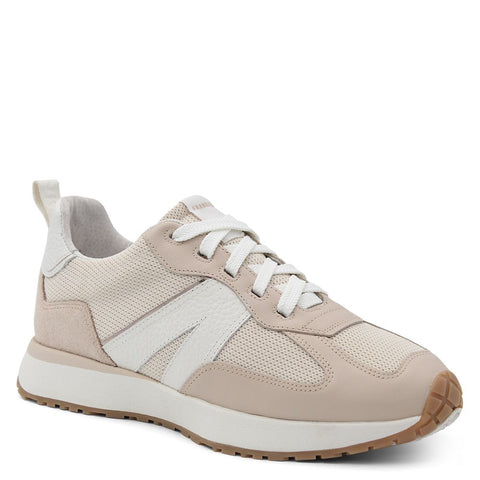 Frankie4 Axel II Womens Sneakers Beige and white sneaker 