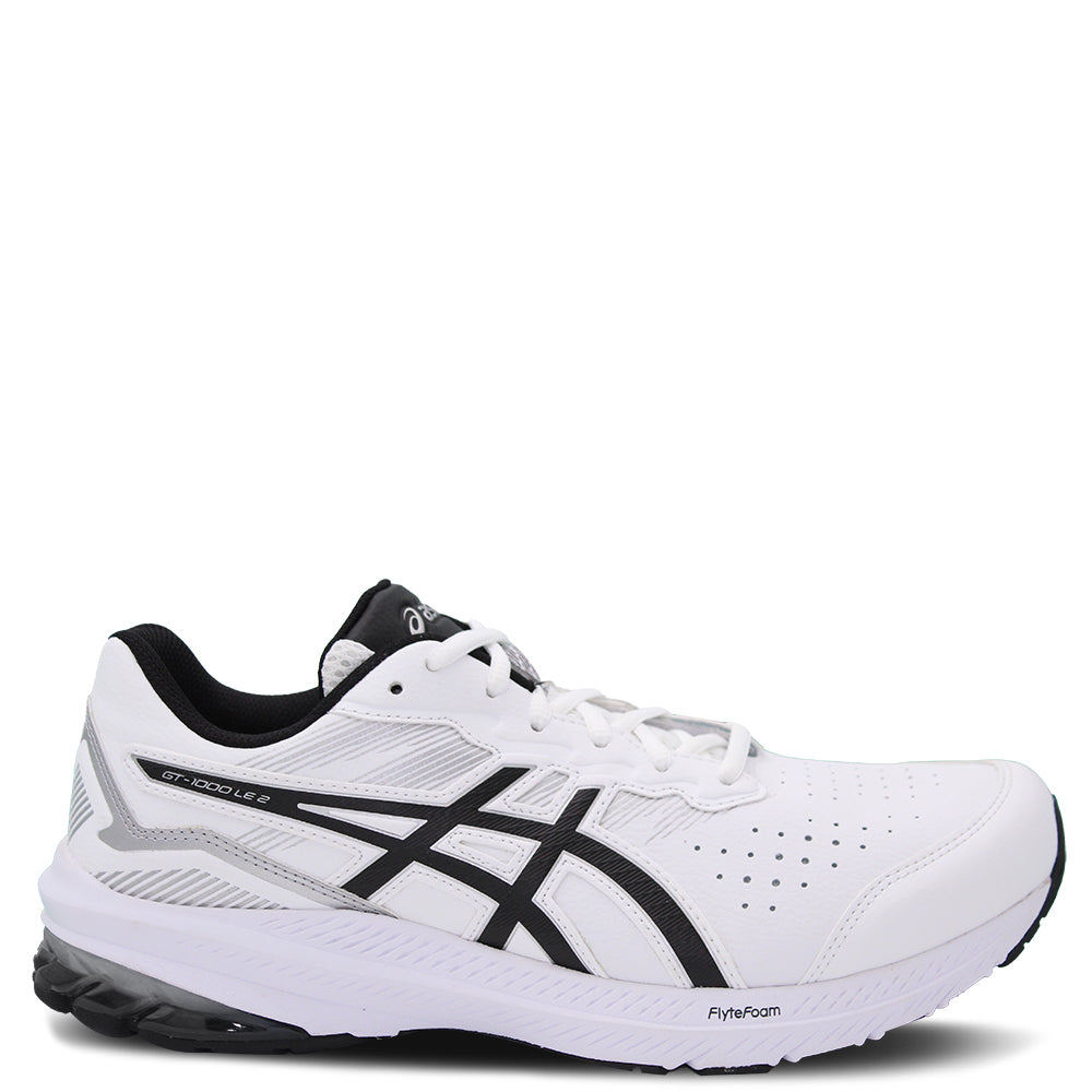 Mens asics leather trainers best sale