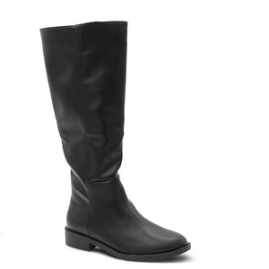 Verali Gabe Womens Flat Knee High Boots Black