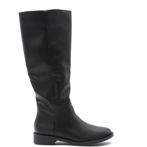 Verali Gabe Womens Flat Knee High Boots Black