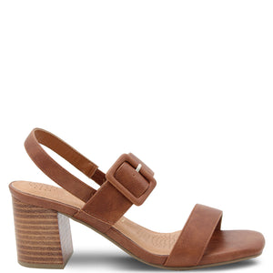Step On Air Gabriel Women's Block Heels Tan