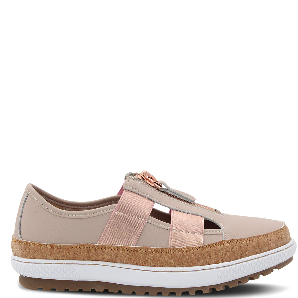 Bay Lane Galley Womens Sneakers Nude