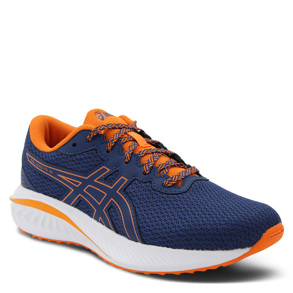 Asics Gel Excite 10 GS Kids Running Shoes Blue Orange