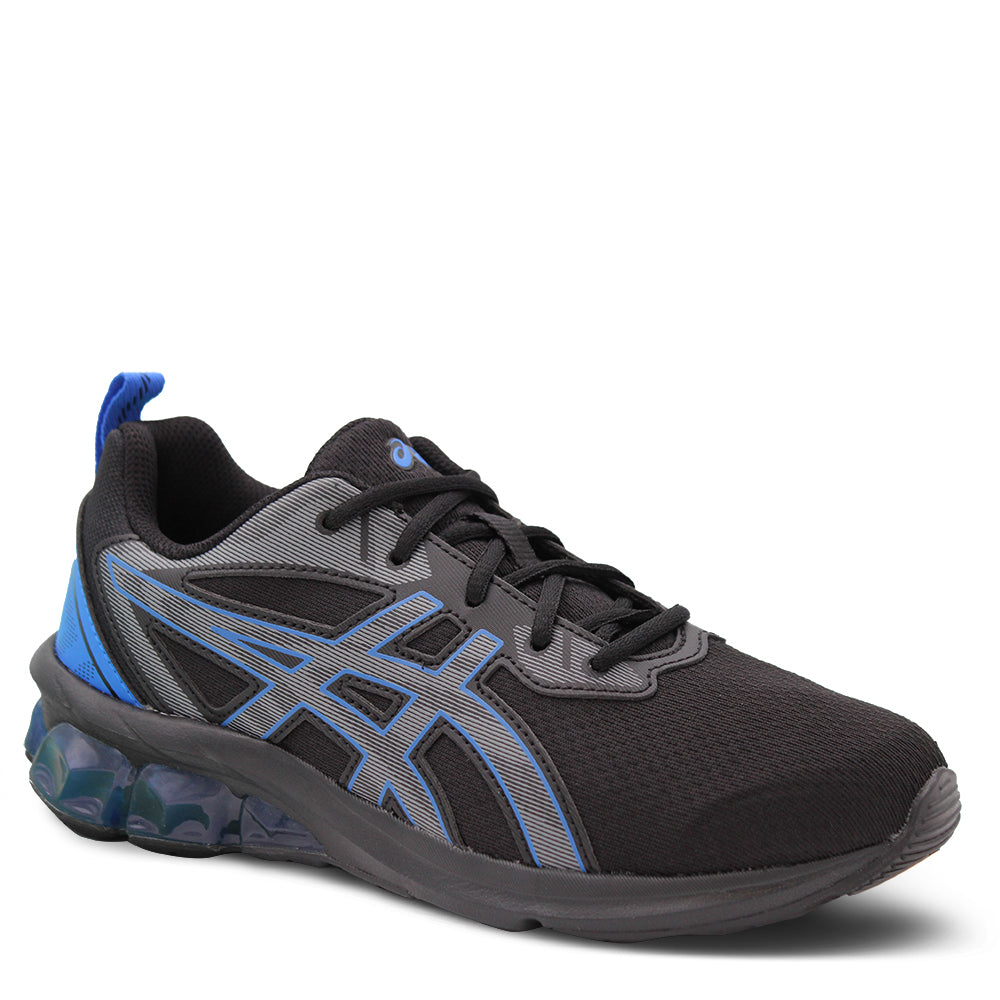 Asics Gel Quantum 90 IV Kids Running Shoes Black Blue