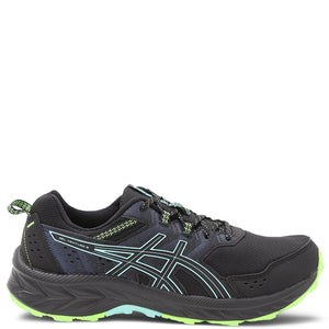 Asics Gel Venture 9 Men's Running Shoes Black Mint