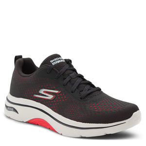 Skechers Go Walk Idyllic 2 Mens Sneakers Black Red