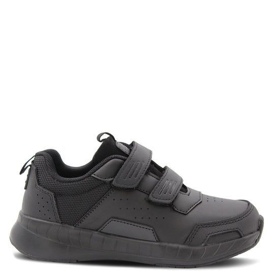 Clarks Henrik Black leather school shoes
