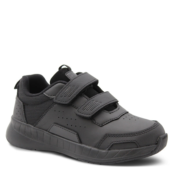 Clarks Henrik Black leather school shoes