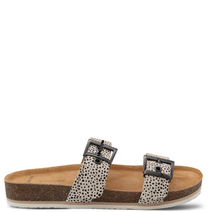 Frankie4 Sandy III Women's flat slides Leopard