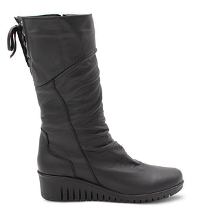 Cabello Elise Women's Long Boots Black