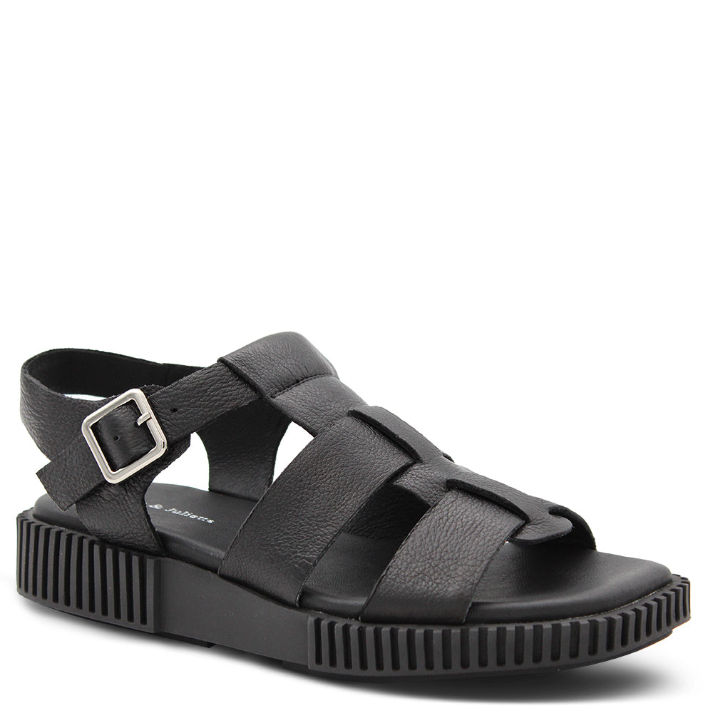 Django & Juliette Itala Women's Sandals Black