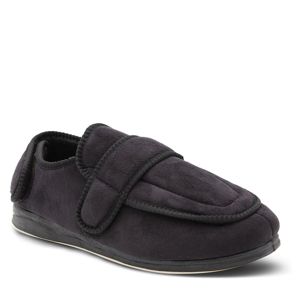 Panda Edison Black Mens slippers