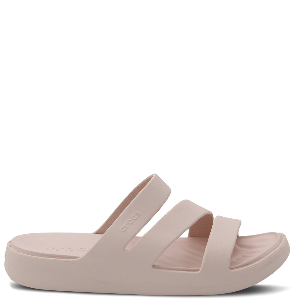 Crocs  Getaway Womens Slide Sandals Quartz