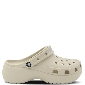 Crocs Classic Platform Clogs Bone