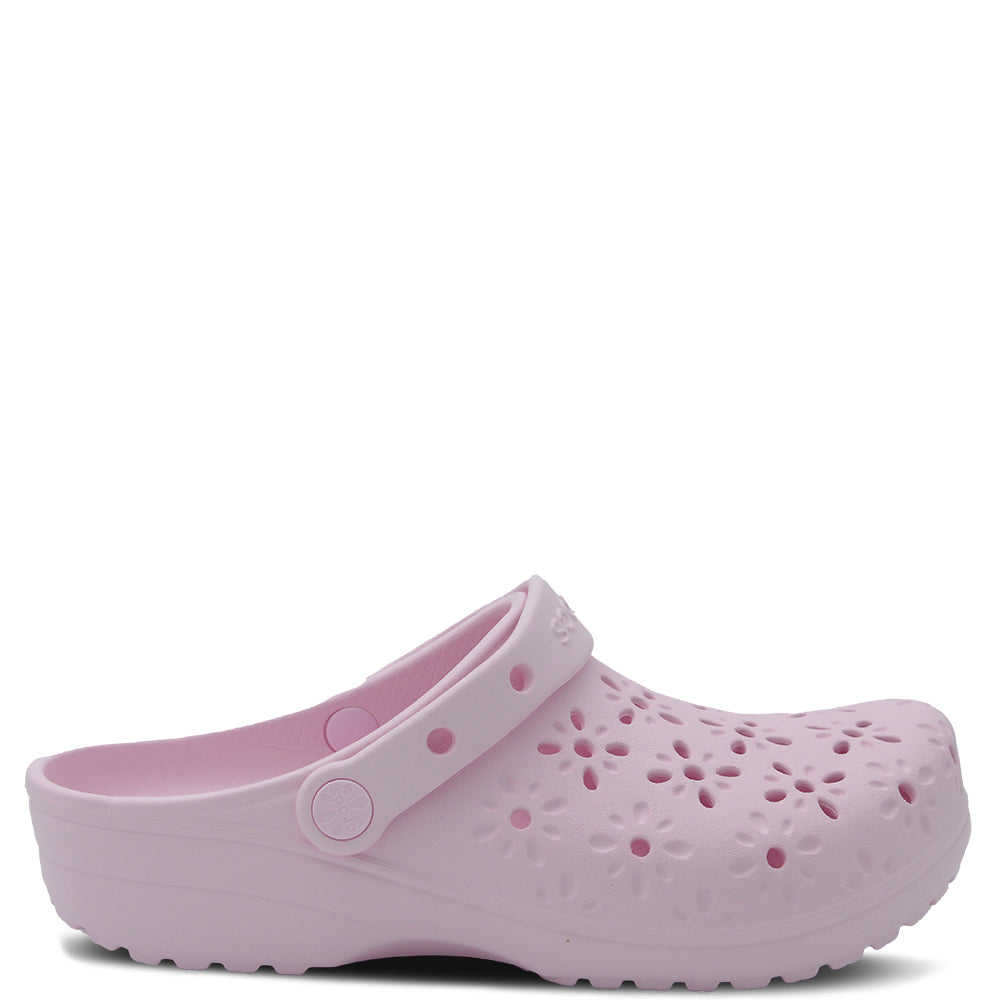 Crocs Floral Cut Out Clogs