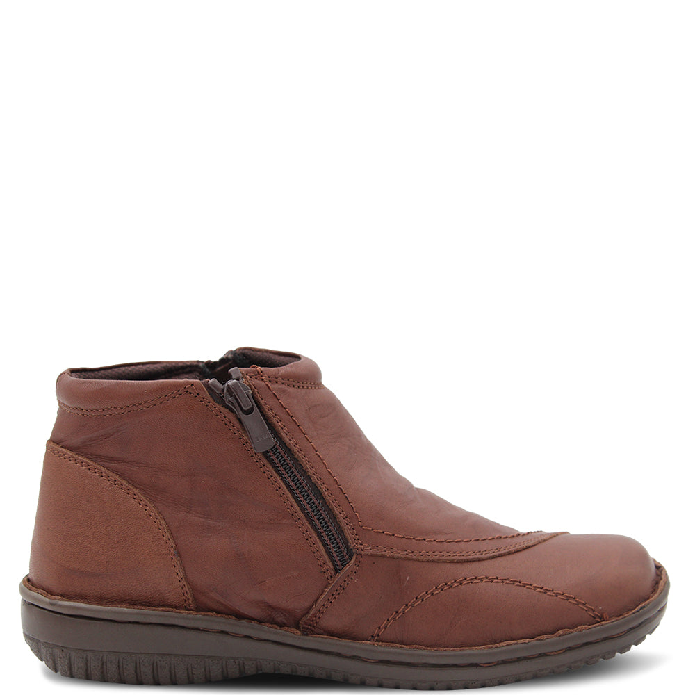 Cabello 5250-27  Women's Flat Leather Boot 