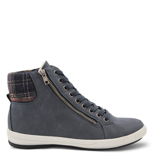 Step On Air Macka Women's Flat Ankle Boots Navy