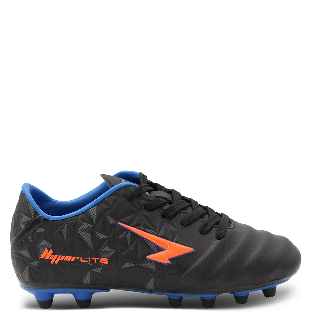 Sfida Prism Kids Footy Boots Black Royal Blue