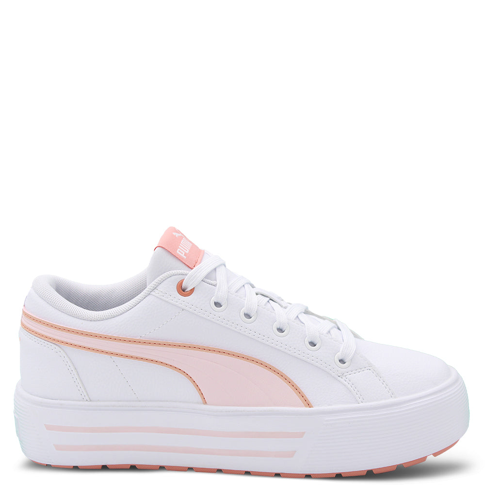 Puma Kaia 2.0 Women's Platform Sneakers White Pink