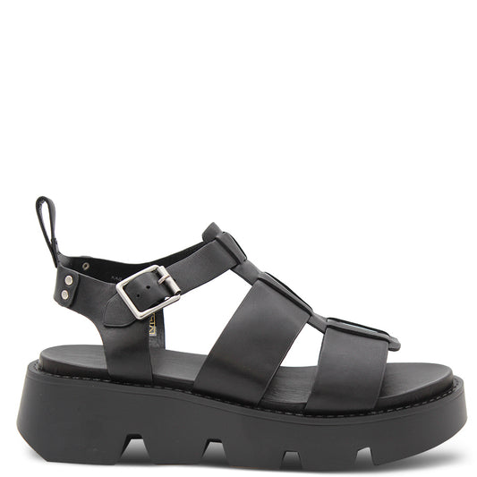 EOS Kailan Women's Chucky Platform Sandals Black