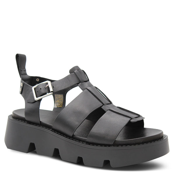 EOS Kailan Women's Chucky Platform Sandals Black